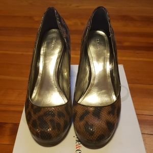 Style & Co. Leopard print heels
